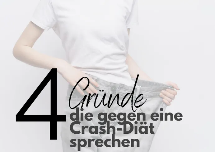 4 Gründe, die gegen eine Crash-Diät sprechen